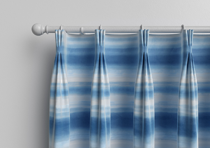 Ombre Velvet, Vivid Blue - Made to Measure Curtains - Image 11